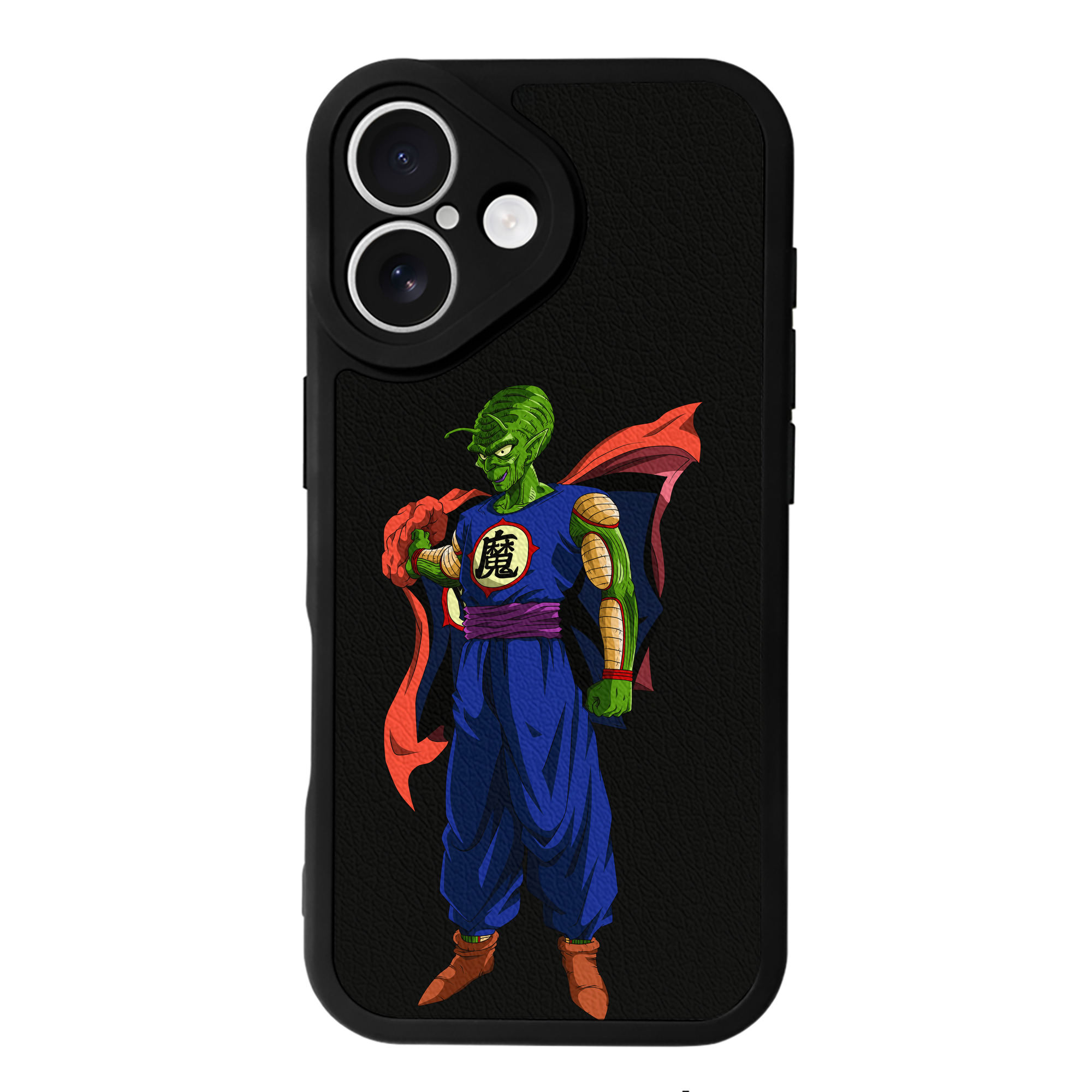 （画像用） ドラゴンボール DRAGON BALL 【iPhone 16シリーズ対応】シリコンスマホケース（レザー調） 材質：シリコン